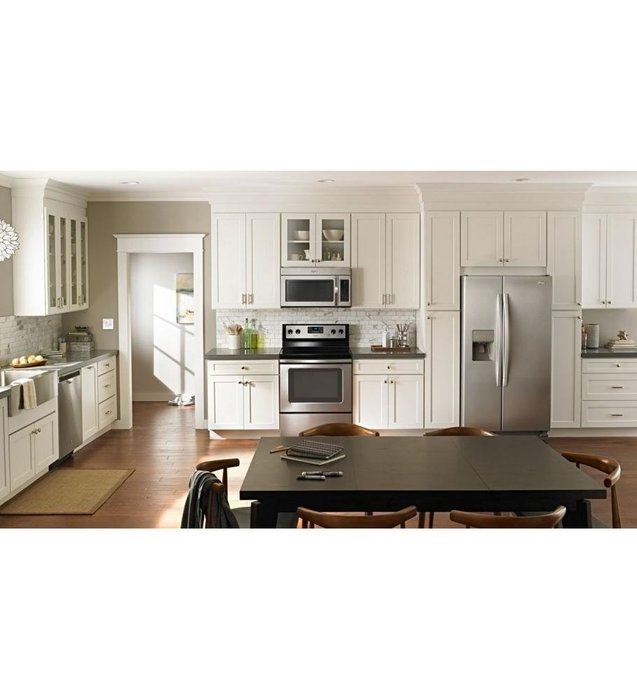 Whirlpool WMH31017AD 1.7 Cu. Ft. Stainless Look Over-the-Range Microwave N5