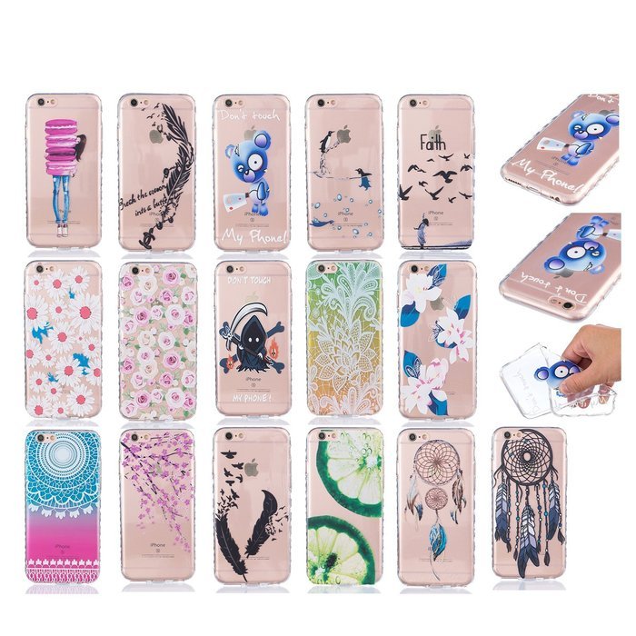 iPhone 6 Plus / 6S Plus Case,TYoung Ultra Thin Slim Soft TPU Silicone Flexible Case [Transparent Clear] [Anti-scratch... N231