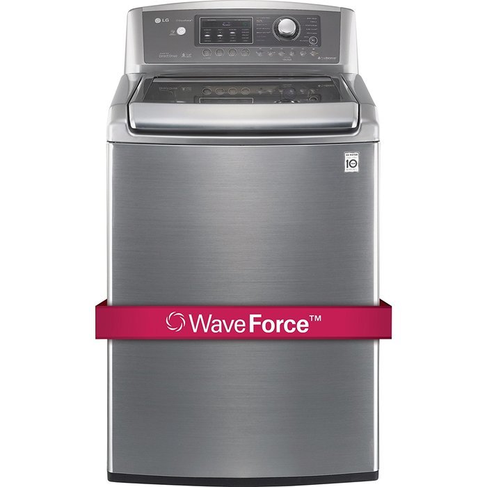 LG H/E Ultra Large Capacity H/E Top Load Laundry Pair *In Granite Steel Finish* with WaveForce Technology WT5170HV... N5
