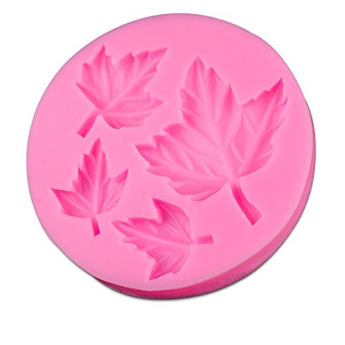 Leaf Shaped Food Grade Silicone Mold by uGen! Soap Ice Cake Mold. Sugarcraft Tool. Chocolate Candy Fondant Press...