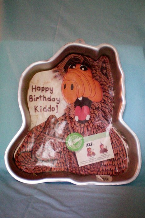 Wilton ALF Cake Pan w/ Label -- RETIRED 1988