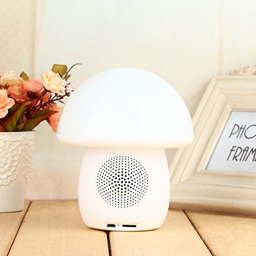 SNEED-Mushroom Lamp Light Mini Speaker Bluetooth speaker pat adjust brightness