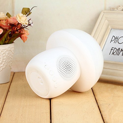 SNEED-Mushroom Lamp Light Mini Speaker Bluetooth speaker pat adjust brightness N2