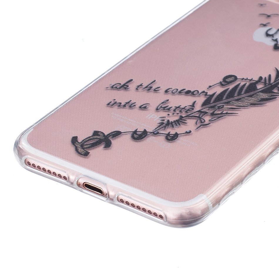 iPhone 6 Plus / 6S Plus Case,TYoung Ultra Thin Slim Soft TPU Silicone Flexible Case [Transparent Clear] [Anti-scratch... N245