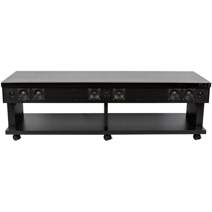 Dayton Audio ATS1200 Home Theater 3.1 Channel Digital Audio TV Sound Stand with SRS Surround Sound and Subwoofer N5
