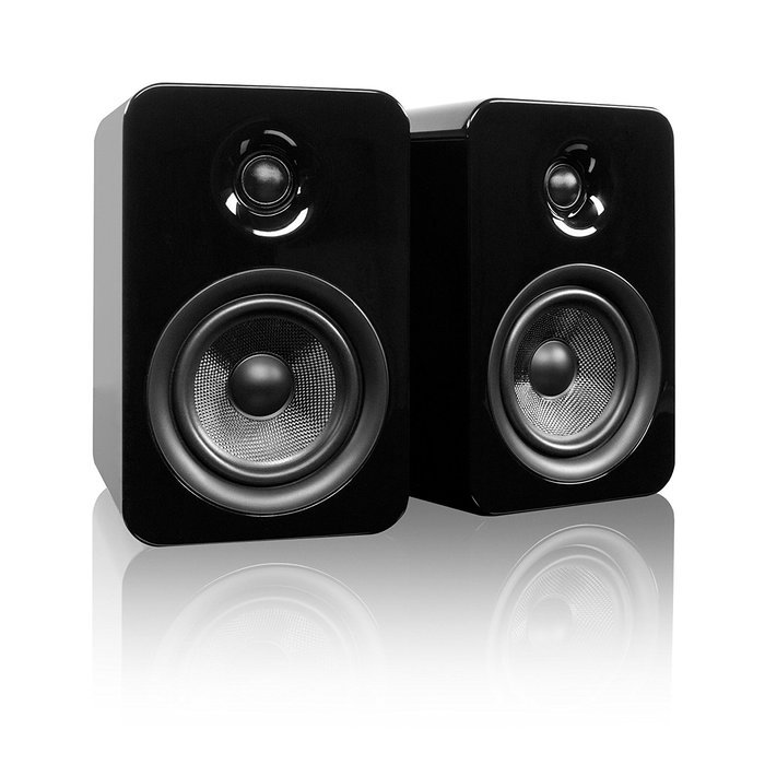 Kanto YUMI Passive Bookshelf Speakers - Matte Black (YUMIP-BLK) N10