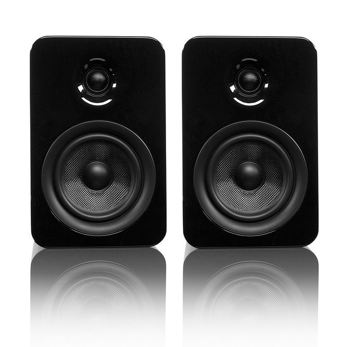 Kanto YUMI Passive Bookshelf Speakers - Matte Black (YUMIP-BLK) N11