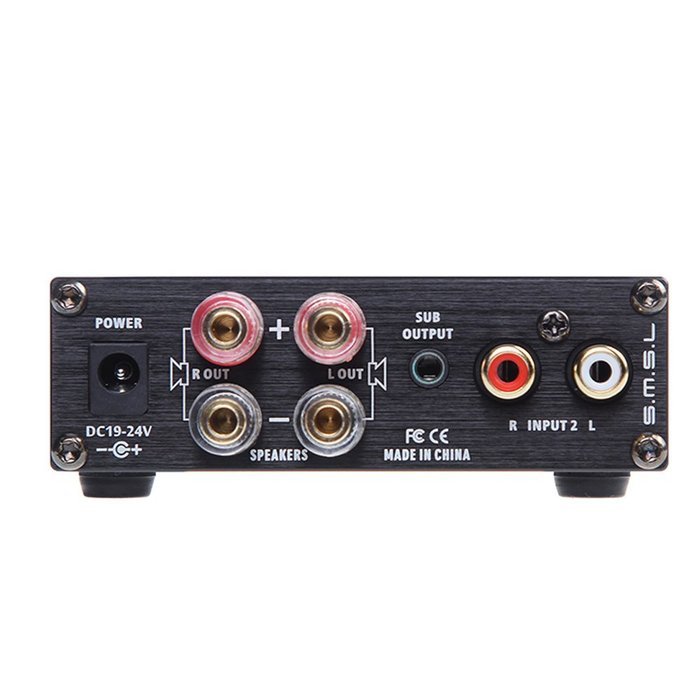 HONGYU SMSL SA-98E 2 160W TDA7498E amplifier stereo digital amplifier + power adapter , TOP HIFI Audio Power Amplifier... N18