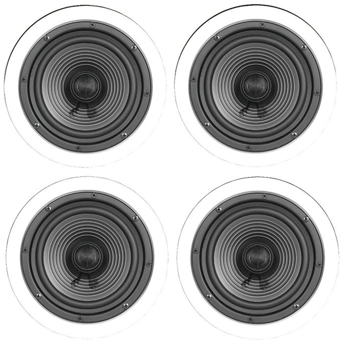 ARCHITECH X-4BULK 6.5" Premium Series Ceiling Speakers, Contractor 4 Pack