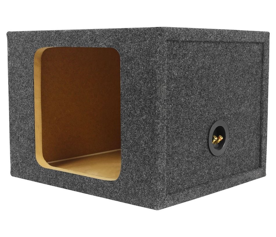 Rockville RKS10 10" Sealed Solo Baric L7/L5/L3 Car Subwoofer Enclosure Box S10L7 N2