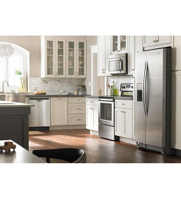 Whirlpool WMH31017AD 1.7 Cu. Ft. Stainless Look Over-the-Range Microwave N7