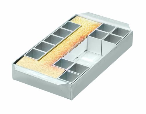 Parrish Magic Line 4 x 7 x 1 Inch Educated Cake Pan
