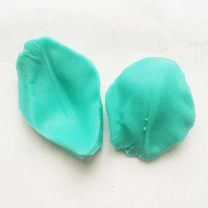 Sugarcraft Art TULIP Flower PETALs Veiner Fondant icing silicone icing mould candy mold, non stick Sugar paste... N2