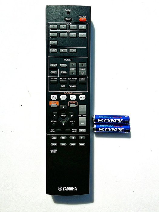 Remote Control Replacement For YAMAHA RX-V377; RX-V377BL; YHT-4910U; MT-7955A/V Receiver N2