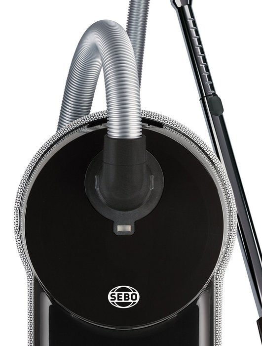 SEBO 90640AM Airbelt D4 Premium Canister Vacuum with ET-1 Powerhead, Black N8