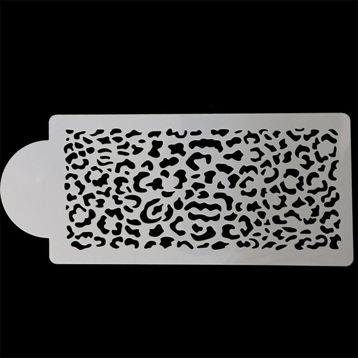 Beauty Clubs 4PCS Zebra Cake Spray Flowers Mould N6