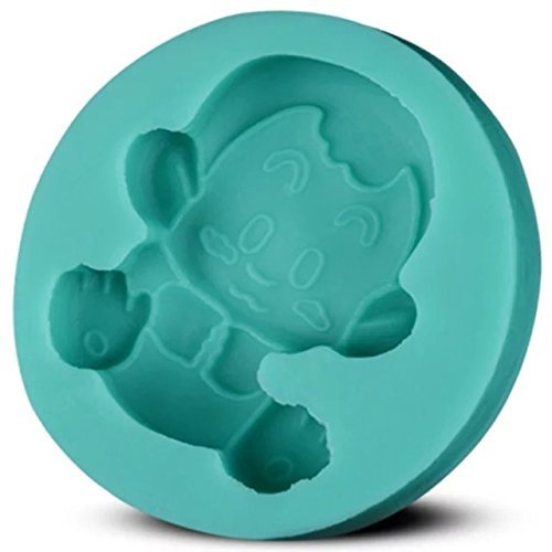 Topnew-Candy Cavity Silicone Chocolate Mold Candy and Gummy Moulds Monkey baby H1879 N2