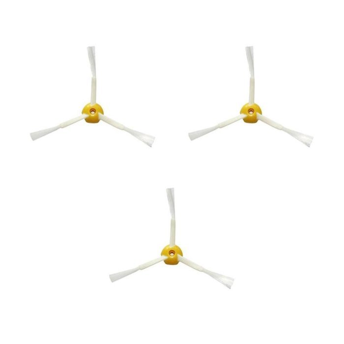 Kemilove 3x Side Brushes, Accessory for Irobot Roomba 500 500 564 52708 56708 Series Vacuum Cleaner Replacement... N2