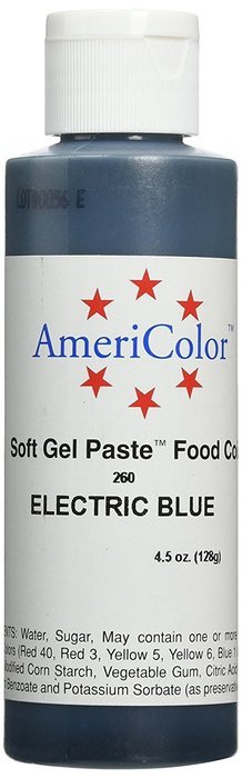 Americolor Soft Gel Paste Food Color, 4.5-Ounce, Royal Blue N5