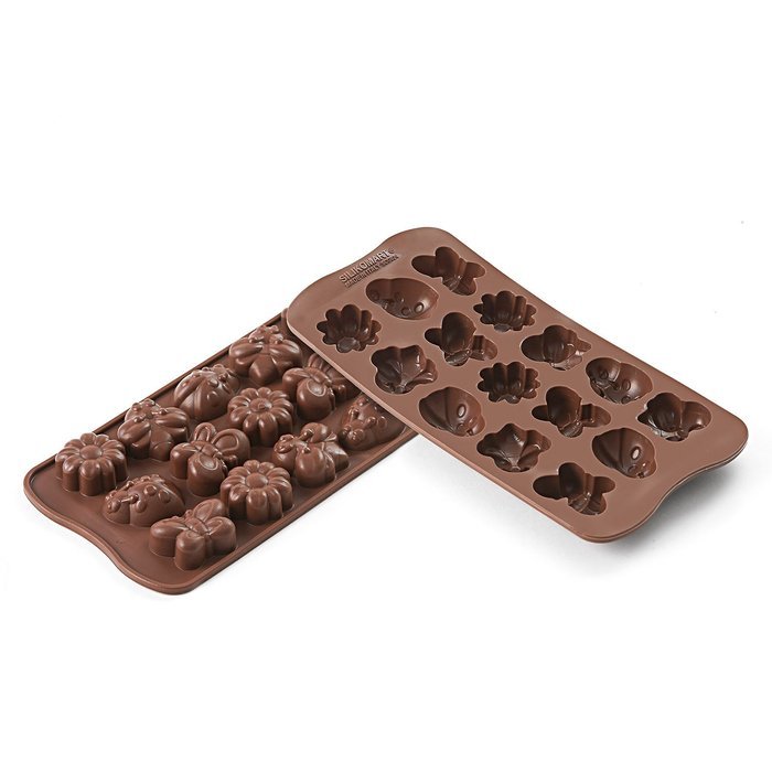 Silikomart Silicone Easy Chocolate Mold, Winter
