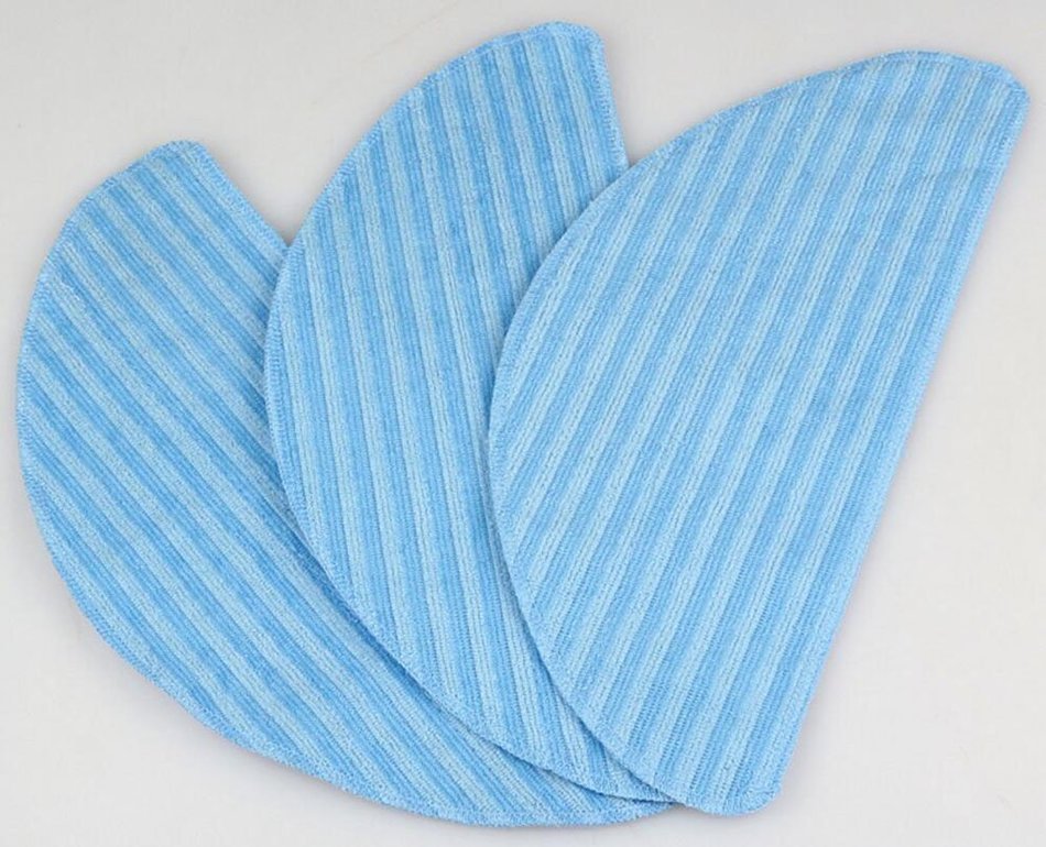 3-pack Mircofiber Mopping Cloth For Ecovaces CEN540 N2