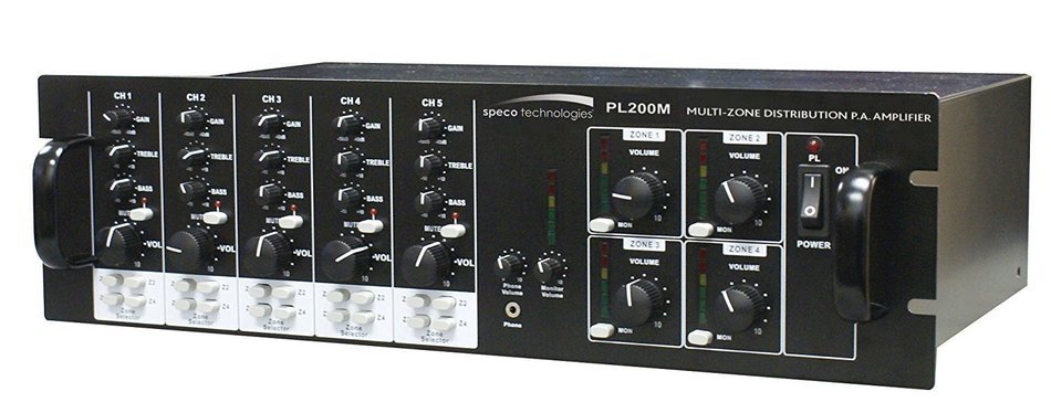 SPECO PL200M 160 Watt 5x4 Multisource/Multizone