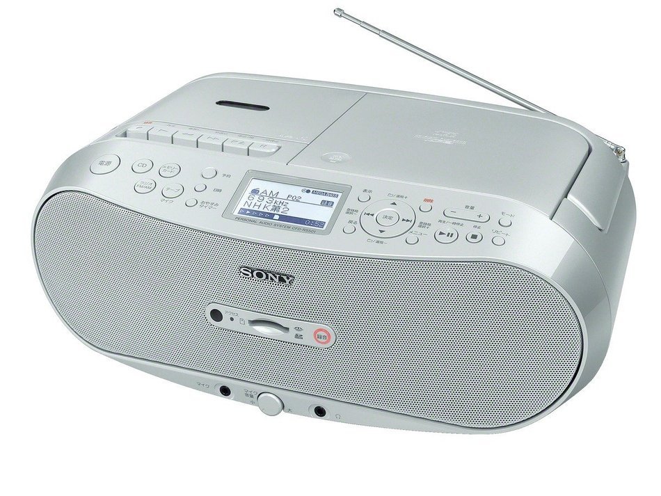 SONY CD radio cassette memory recorder CFD-RS501 (Japan domestic model)