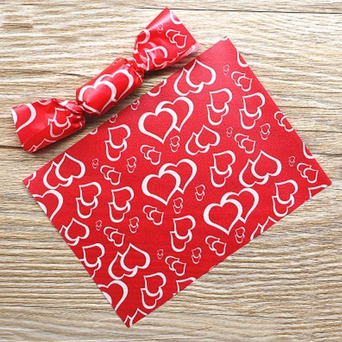 100 Pcs Candy Wrappers Candy Making Wrapping Paper Twisting Wax Papers, 17