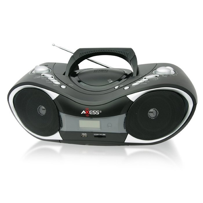 Axess Portable CD/MP3 Boombox N2