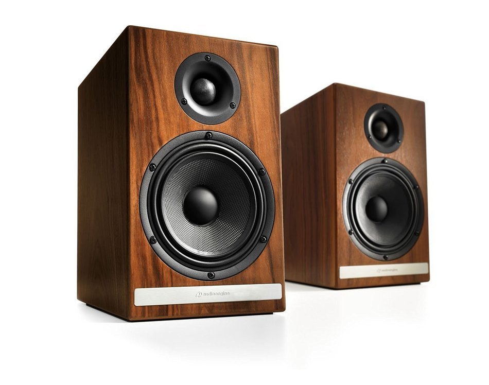 Audioengine HDP6 Passive Bookshelf/Stand-mount Speakers (Pair) - Walnut N2