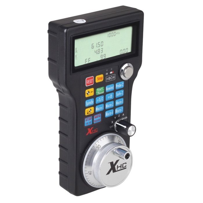 RioRand CNC 3 Axis USB Handwheel Pulse Generator MPG Pendant for Mach 3 Router (Handwheel-lhb04) N5
