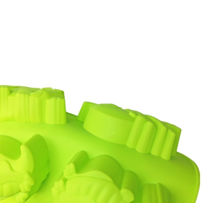 OCTCHOCO 6 Dinosaurs Silicone Cake Mould Jelly Candy Chocolate Bread Baking Mold N4