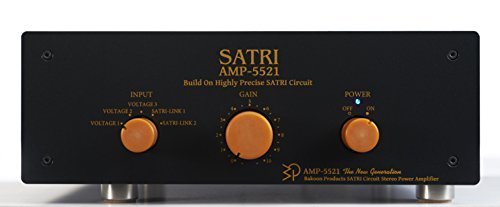 Bakoon Products Power Amplifier AMP-5521 SATRI-IC-EX Winging Resistance ATT(Non induction), Black N5