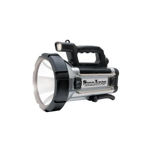 Vector 10 Million Candle Rechargeable Spotlight With AM/FM Weather Radio