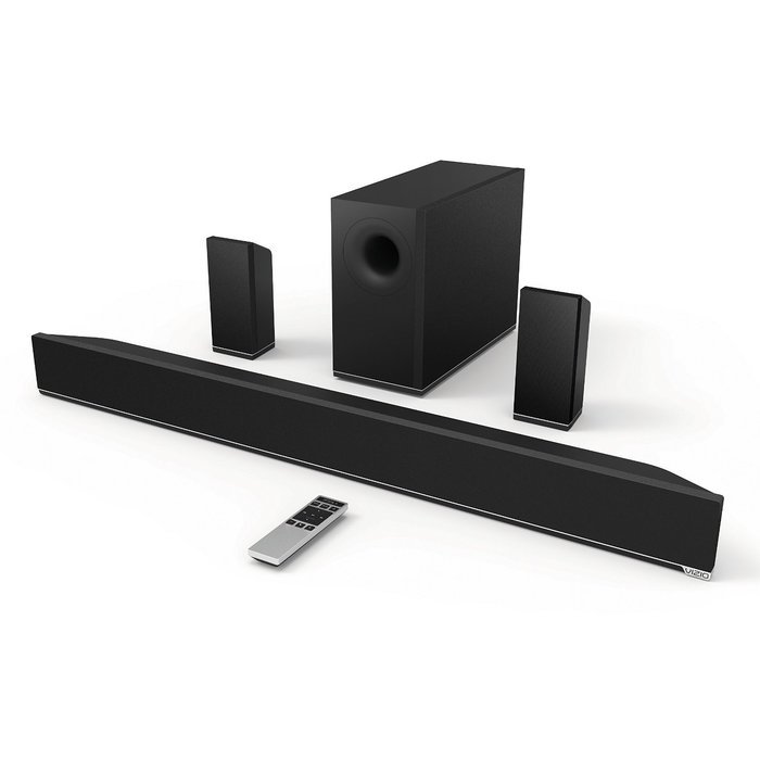 VIZIO S3851w-D4 38-Inch 5.1 Channel Sound Bar with Wireless Subwoofer & Satellite Speakers (2014 Model) N5