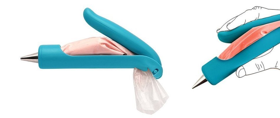 Icing Pen,Laxury Cake Decorating Pen Tool Pastry Craft Decorating Set N7