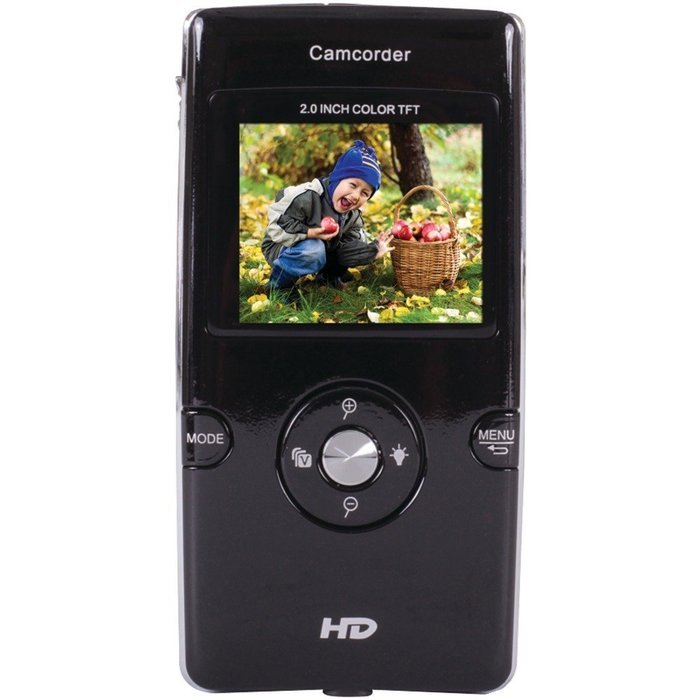 1 - 5.1 Megapixel Digital Video Recorder with 2" Screen, 5.1 megapixel digital camcorder, HD 720P, 4x digital...