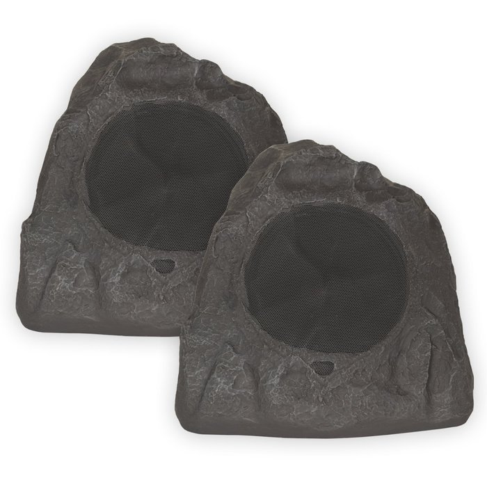 Theater Solutions 2R8L Outdoor Rock Speakers, Lava