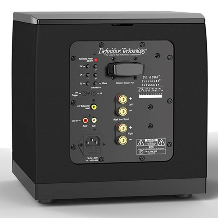 Definitive Technology SC6000 Subwoofer - Black N3