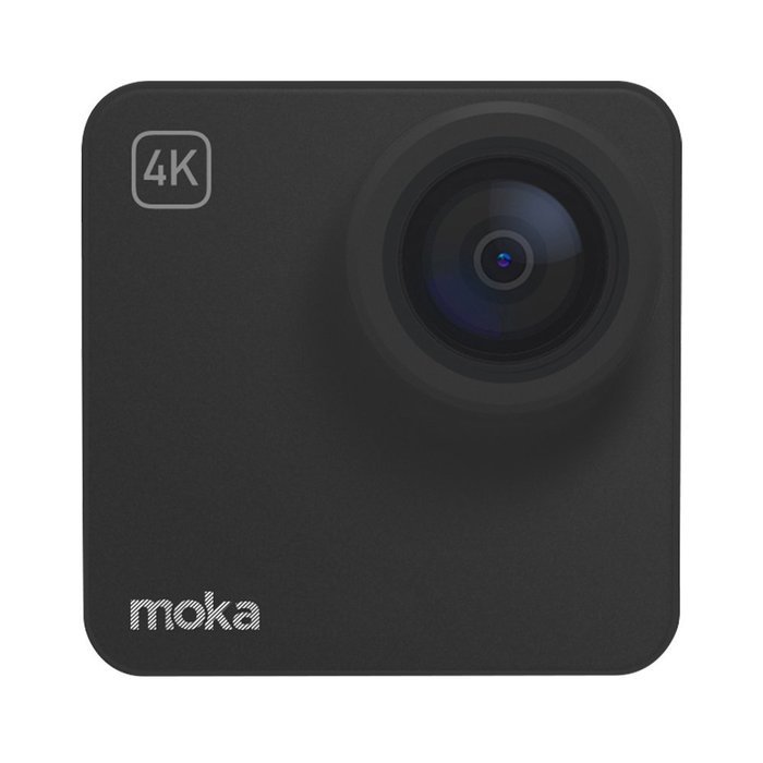Mokacam 842116100089 4K/1080P Action Camera Adventure Bundle, Black N4