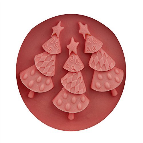 Let'S Diy Little Trees Cake Molds Fondant Chocolate Silicone Mold Candy Moulds Cake Tools N2