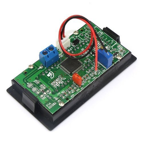 RioRand Directly Measure +/- 0-10A DC Digital Ammeter Ampere Panel Current Meter 4 Digit Red LED Tester N4