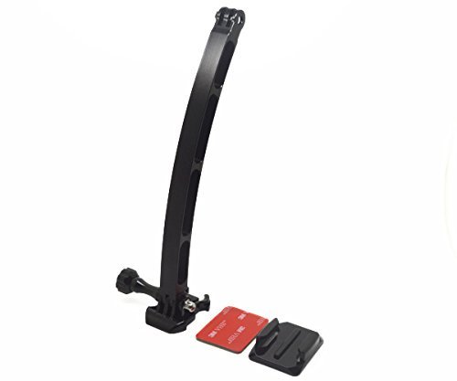 ProGear Black High Grade Aluminum Extension Arm Mount Bundle For GoPro Hero 4/3+/3/2/1 Assorted Colors N2