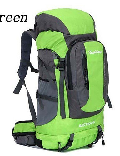 SB@Large Capacity 60L Outdoor Sports Camping Hiking Travel Backpack , blue N5