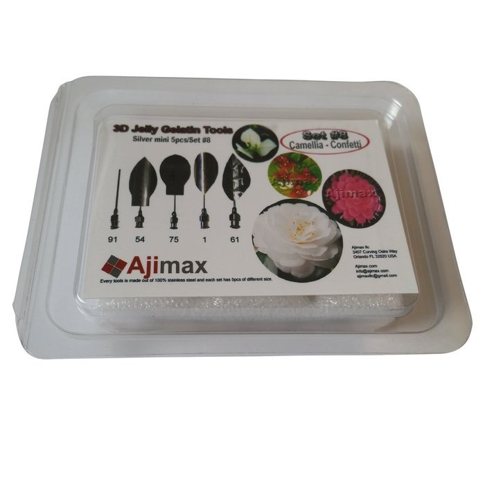 3D Jelly Gelatin Art Tools Gracilaria Jelly 3D Jello Art Cake High Quality 100% Stainless Steel. Free Ebook PDF... N20