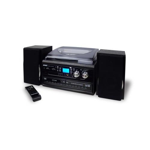 Jensen Jta980 Stereo Turntable 3Speed 2 Cd System Cassette