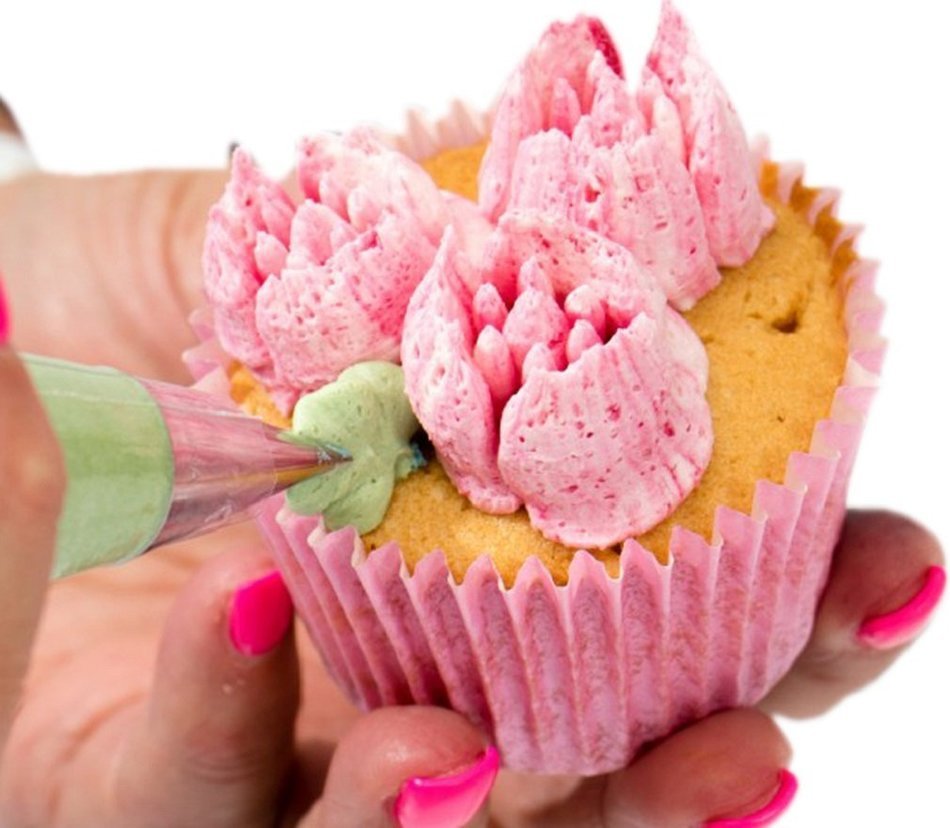 Tulip Flower Icing Piping Nozzle for Cake and CupCake Decoration N7
