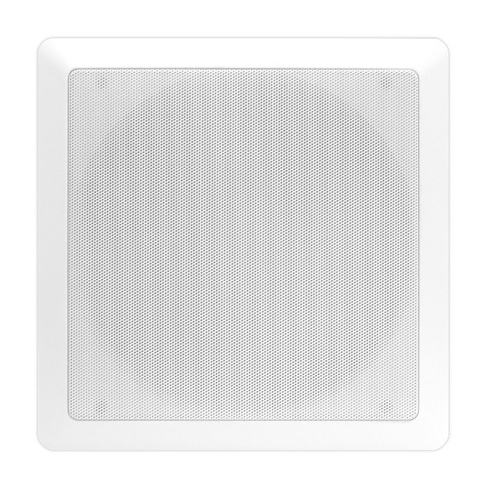 Pyle PDIWS8 In-Wall / In-Ceiling 8" High Power Subwoofer System, DVC, Flush Mount, White, Single Speaker N4