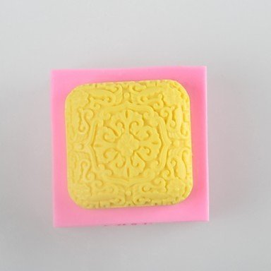 Y&XL&H Square Shaped Soap Mold Mooncake Mould Fondant Cake Chocolate Silicone Mold, Decoration Tools Bakeware N2