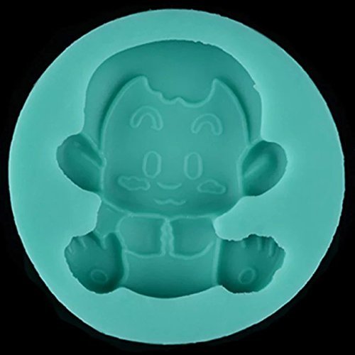 Topnew-Candy Cavity Silicone Chocolate Mold Candy and Gummy Moulds Monkey baby H1879 N4